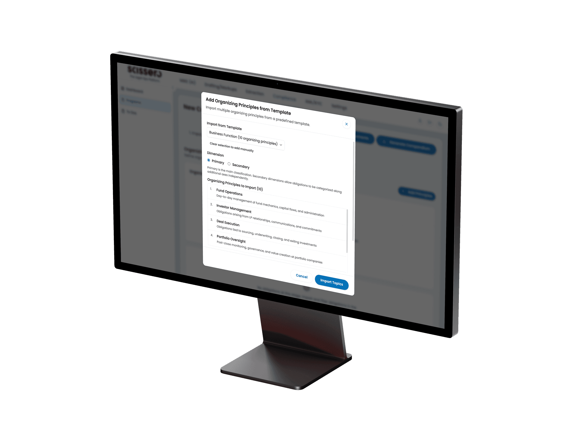 Platforms product screenshot