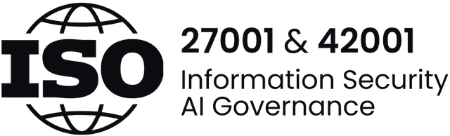 ISO 27001 & 42001 certified